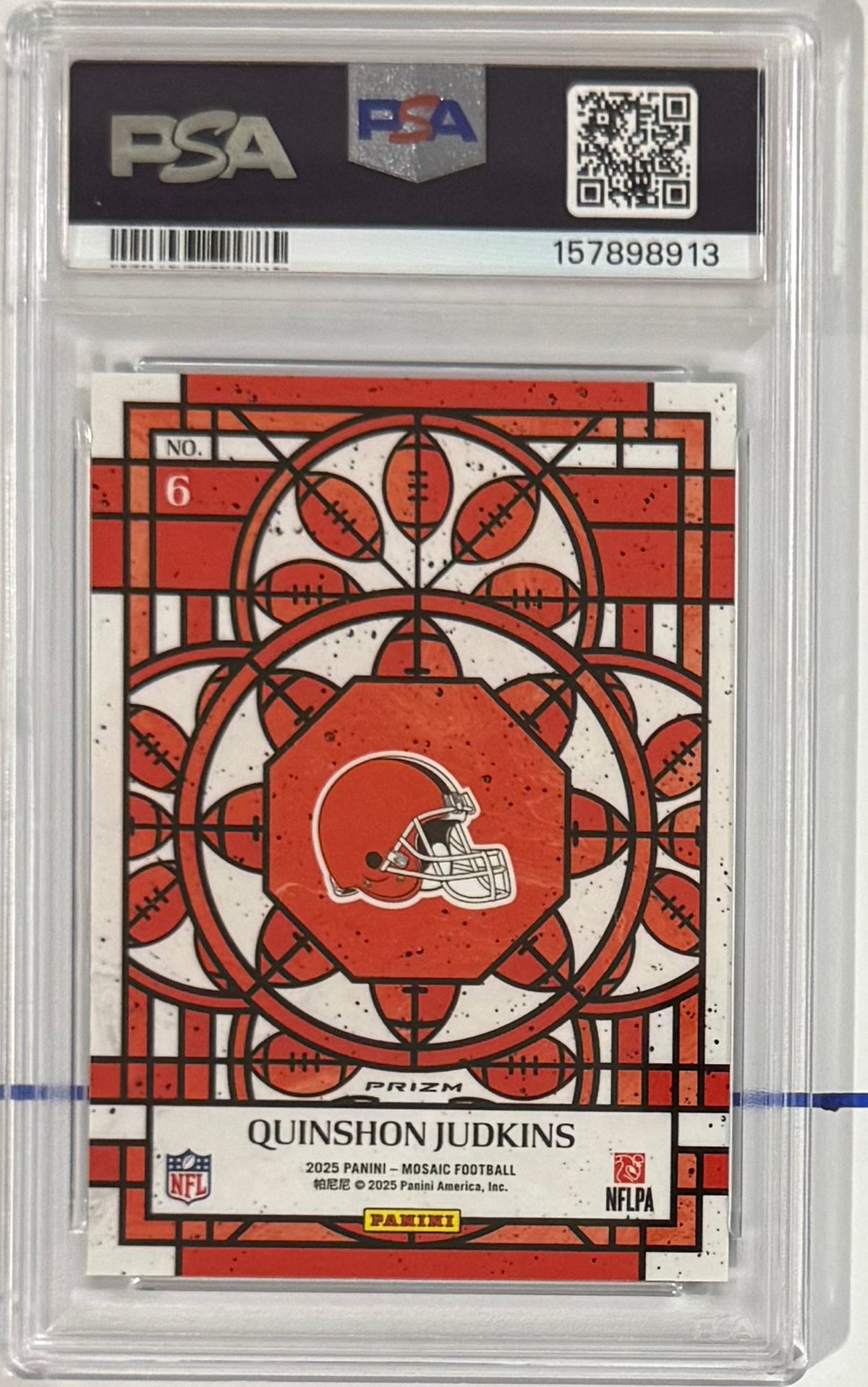 Quinshon Judkins 2025 Mosaic back - P103-A