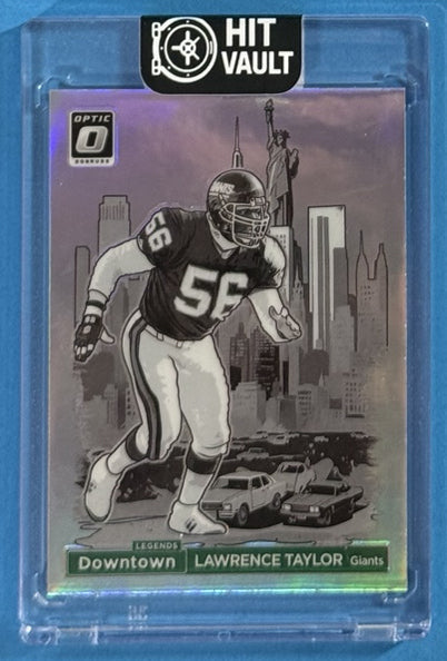 2024 Lawrence Taylor — Donruss Optic Downtown — front photograph