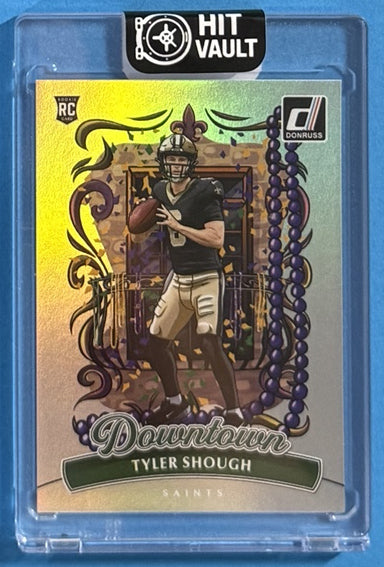 2025 Tyler Shough — Donruss Downtown — front photograph