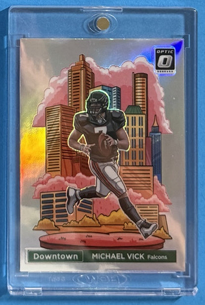 2024 Michael Vick — Donruss Optic Downtown — Front — Inventory P003-D