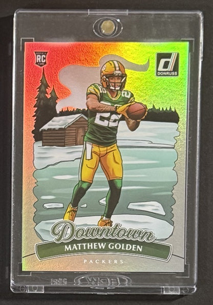 2025 Matthew Golden — Donruss Downtown — Front — Inventory P005-B