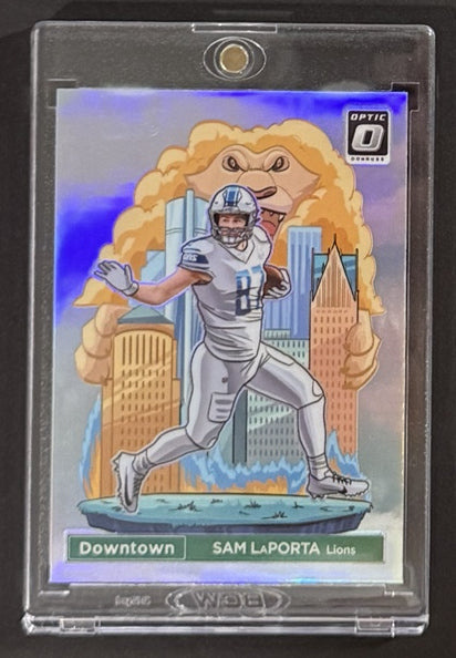 2024 Sam LaPorta — Donruss Optic Downtown — Front — Inventory P005-C