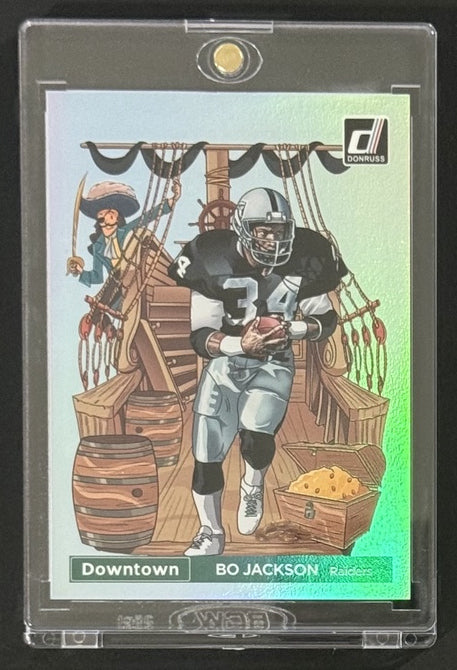2022 Bo Jackson — Donruss Downtown — Front — Inventory P008-A