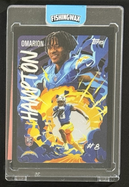 2025 Omarion Hampton — Chrome Ultra Violet — front photograph