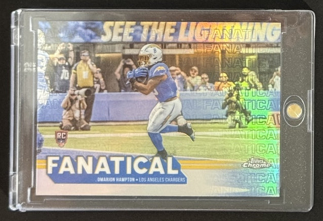 2025 Omarion Hampton — Chrome Fanatical — front photograph