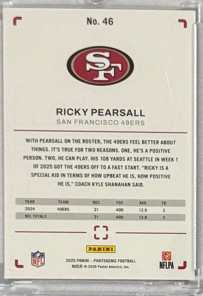 2025 Ricky Pearsall — Photogenic Base [Base] — back — Inventory P080-A
