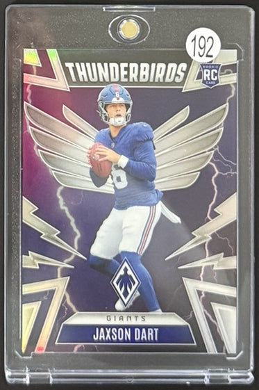 2025 Jaxson Dart — Phoenix Thunderbirds [Base] — front — Inventory P083-D