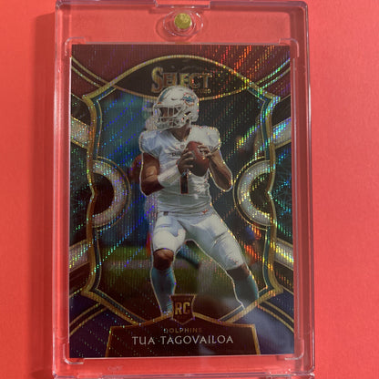 2020 Tua Tagovailoa — Select Concourse [Tri-Color Prizm] — front — Inventory P086-B