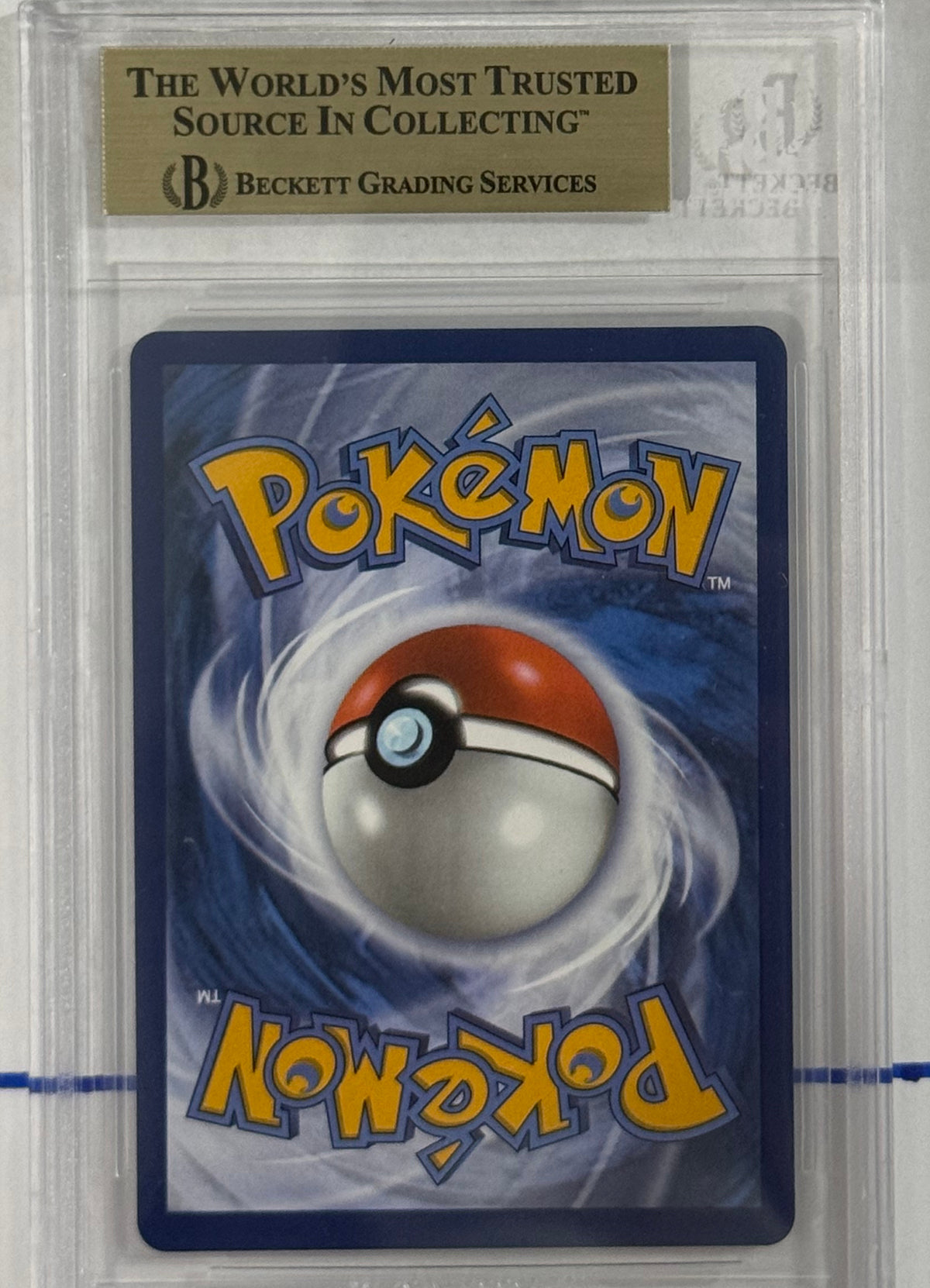 2025 Team Rocket's Mewtwo ex — Scarlet & Violet—Destined Rivals Special Illustration Rare — BGS 9.5 — back — Inventory P202-A