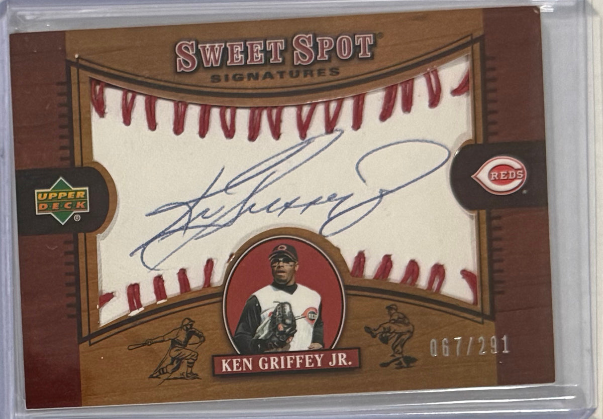 2004 Ken Griffey Jr. — Sweet Spot Sweet Spot Signatures [Base] — front — Inventory P602-A