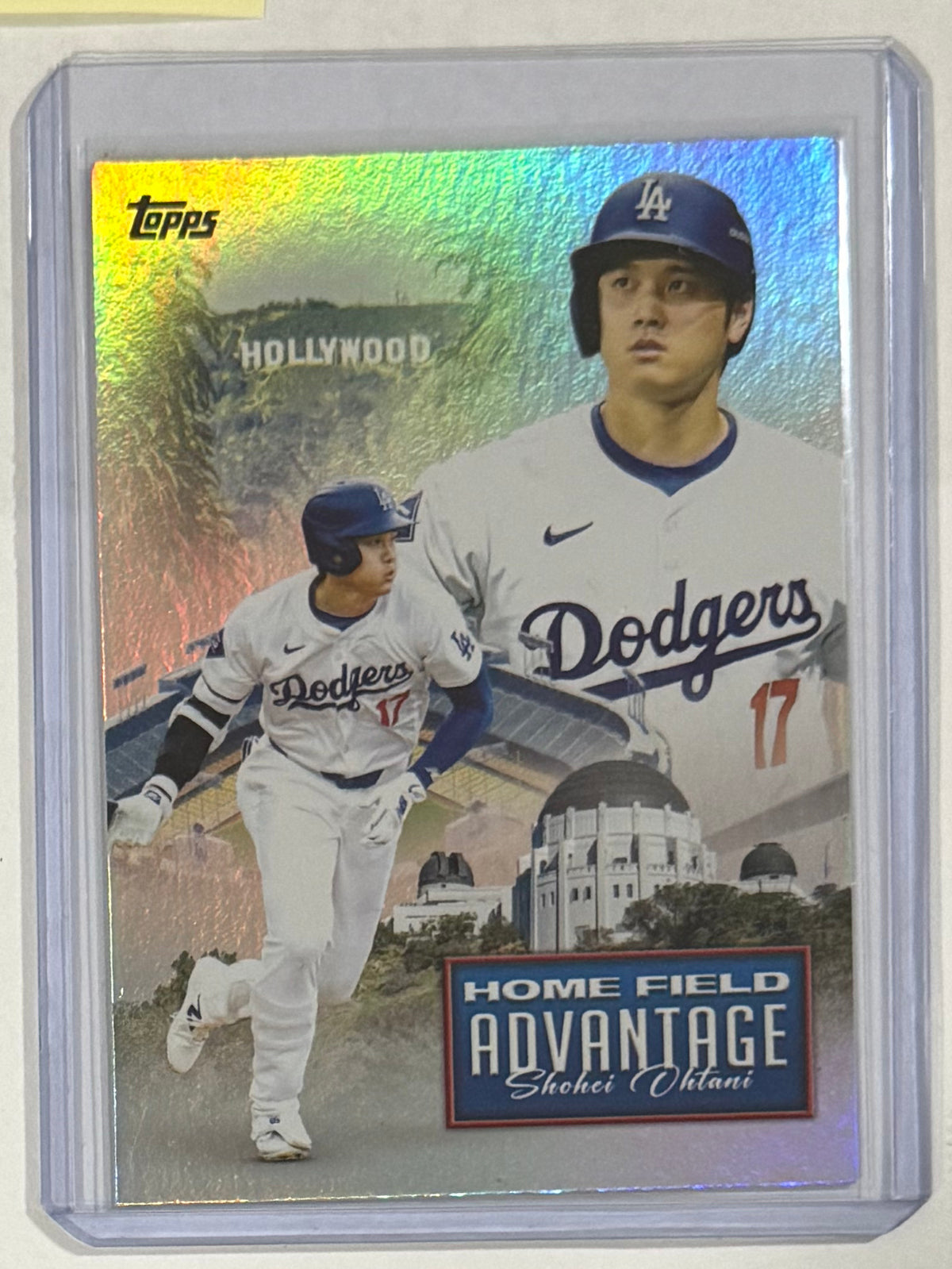 2024 Shohei Ohtani — Topps Update Series Home Field Advantage [SSP / Case Hit] — front — Inventory P602-B
