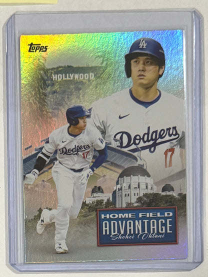 2024 Shohei Ohtani — Topps Update Series Home Field Advantage [SSP / Case Hit] — front — Inventory P602-B