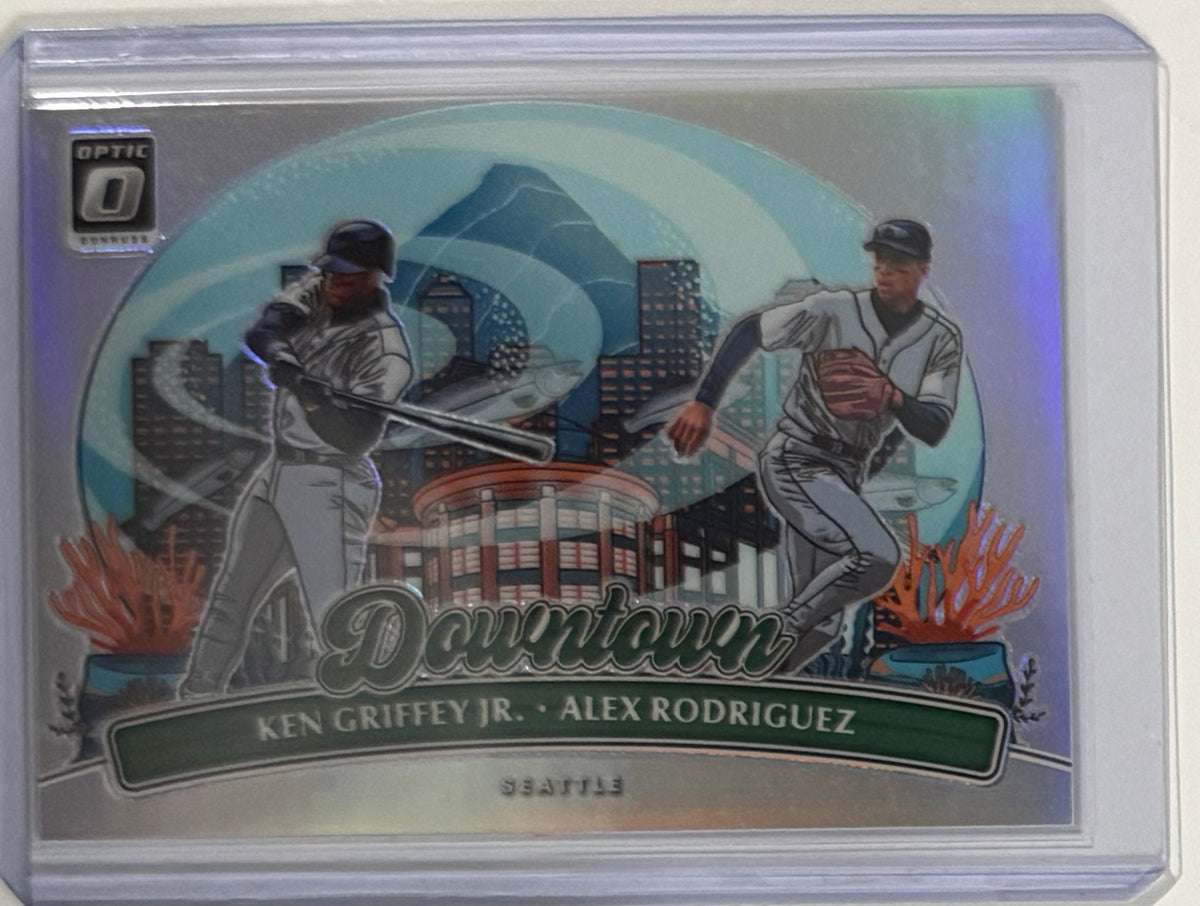 2026 Ken Griffey Jr. / Alex Rodriguez — Donruss Downtown Duos — front — Inventory P602-C