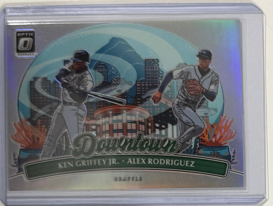 2026 Ken Griffey Jr. / Alex Rodriguez — Donruss Downtown Duos — front photograph