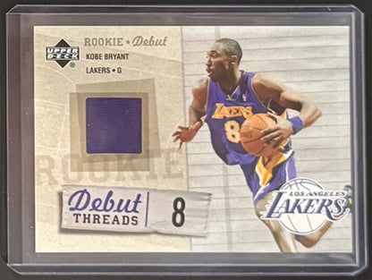 2005-06 Kobe Bryant — Upper Deck Rookie Debut Debut Threads — front — Inventory P700-C