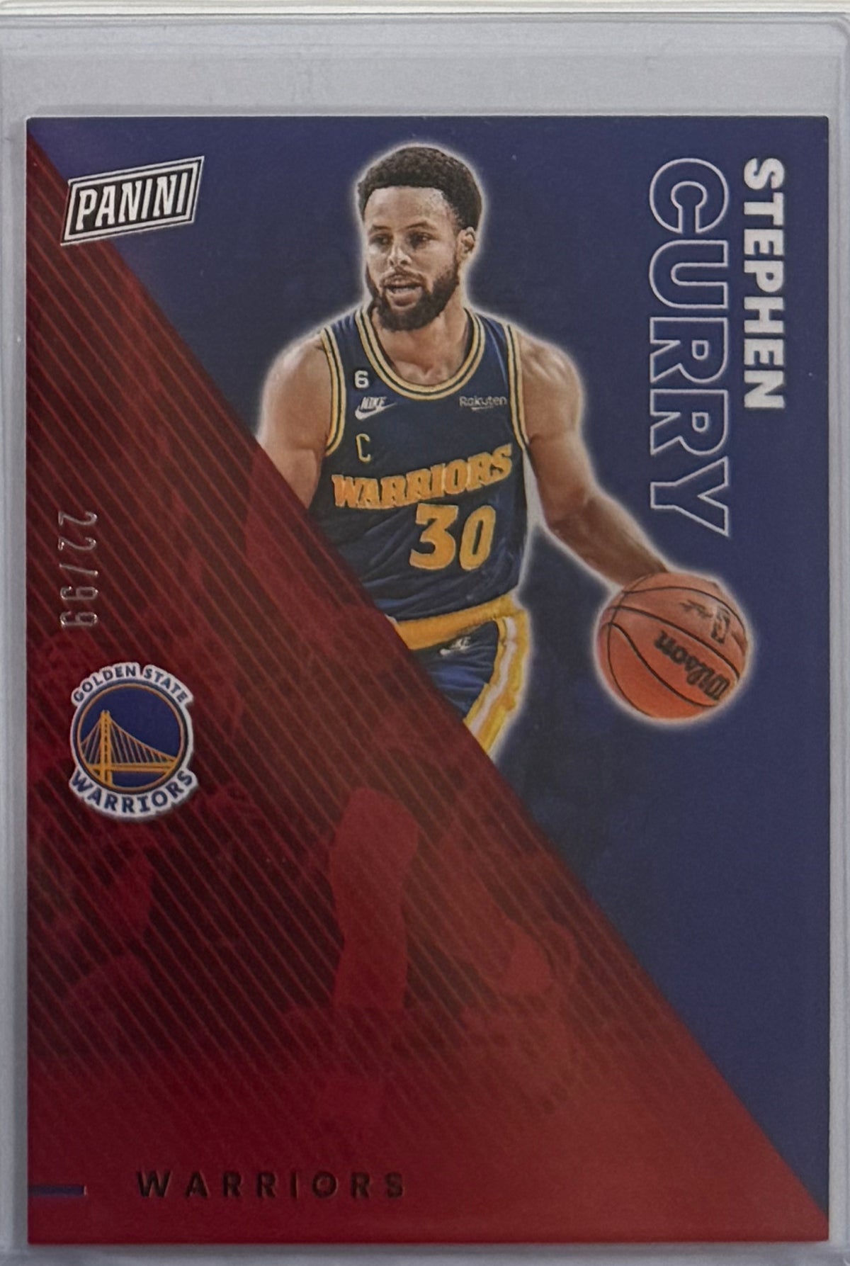 2023 Stephen Curry — Father's Day [Red] — front — Inventory P702-D