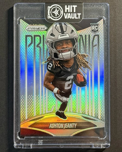 P716-B — 2025 Panini Prizm Ashton Jeanty Prizmania Rookie #16 — front