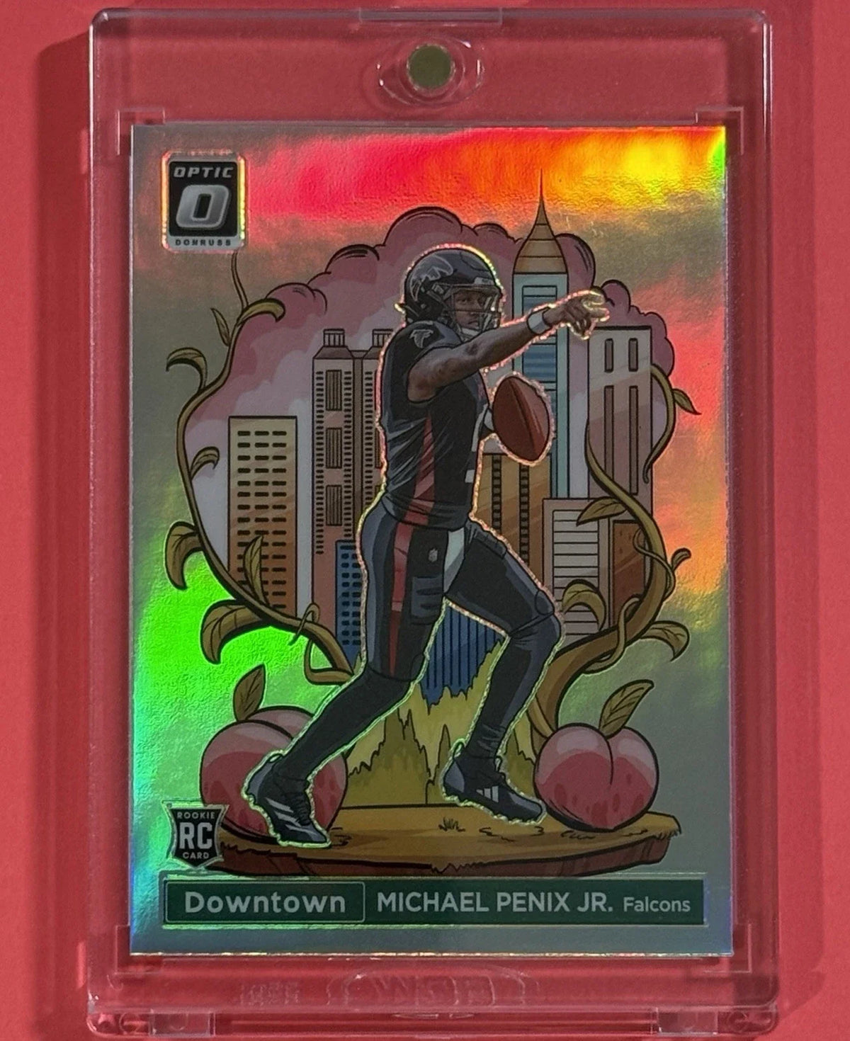 P716-C — 2024 Donruss Optic Michael Penix Jr. Downtown Rookie #14 — front