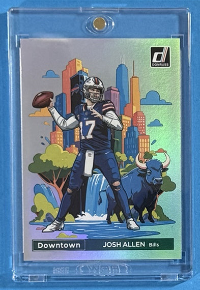 2024 Josh Allen — Donruss Downtown — Front — Inventory P002-A