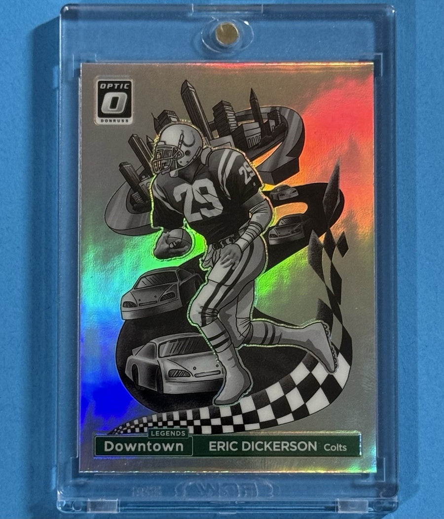 2024 Eric Dickerson — Donruss Optic Downtown Legends — front photograph